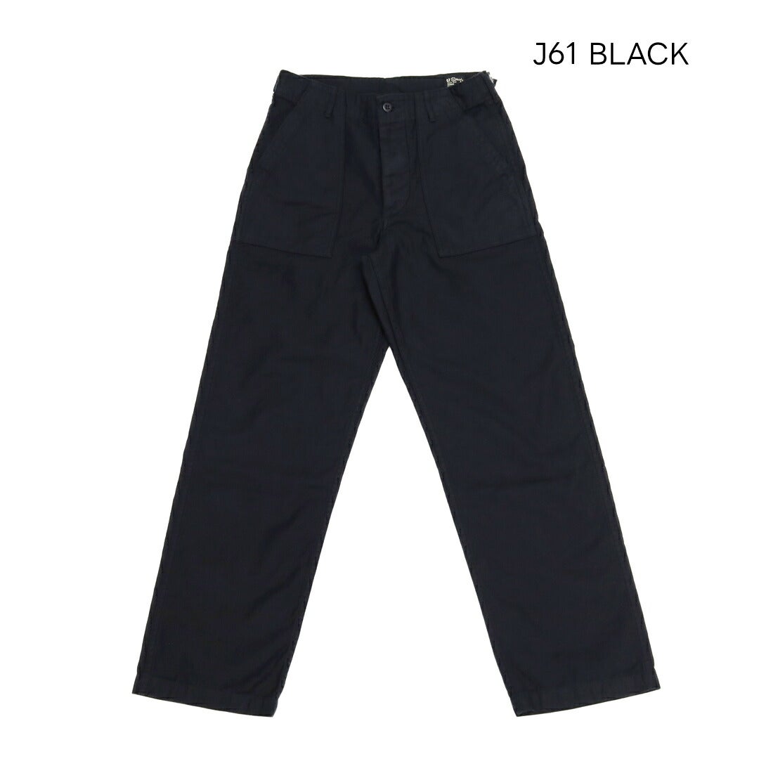 Ya2/オアスロウorSlow/ベイカーパンツ/USARMYファティーグパンツ/01-5002/メンズ【正規取扱】日本製バックサテンミリタリーパンツアーミーパンツUSARMYFATIGUEPANTS