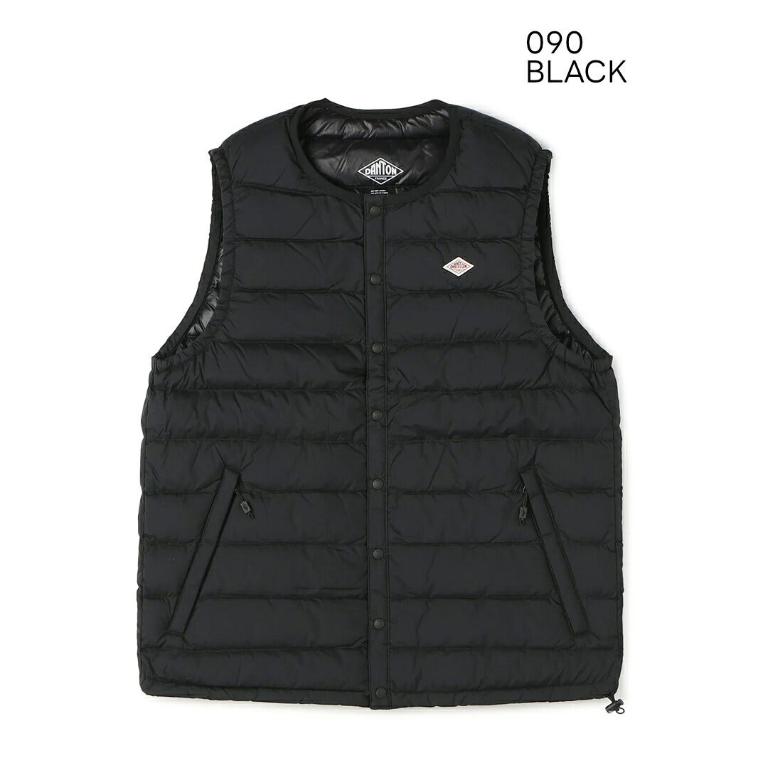 DANTON☆美品☆インナーダウンベストMサイズ　 OYSTER WH ITE ダントン DANTON/ベスト/クルーネック インナーダウン ベスト/DT-A0026