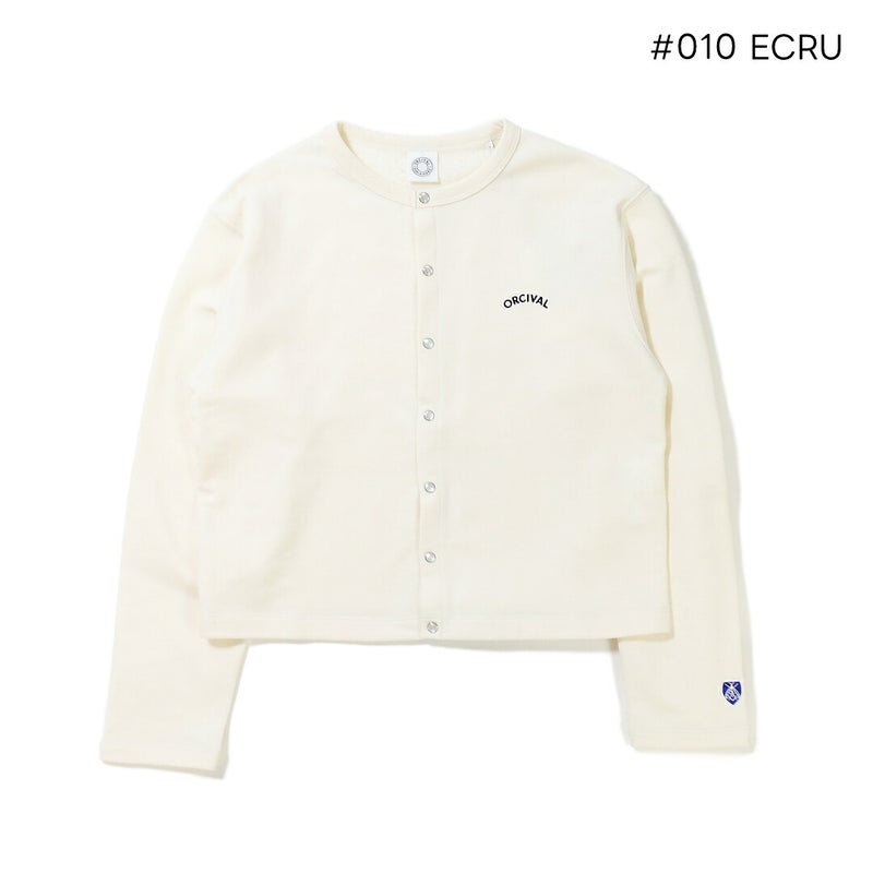Ya2/オーシバルORCIVAL/カーディガン/ライトフレンチテリークルーネックカーディガン/OR-C0435MAZ/レディース【正規取扱】